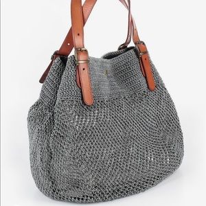 Crochet Macrame Anthropologie Elliot Mann Bag